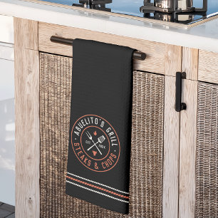 Linge De Cuisine Le Grill d'Abuelito Année personnalisée