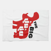 Linge De Cuisine LE GROS PUM PUI décollé en langue thaï (Horizontal)