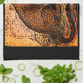 Linge De Cuisine Le jaguar  (Plié)