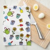 Linge De Cuisine Le jardin de Dillon (Quart Plié)