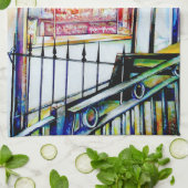 Linge De Cuisine Le jardin de la sagesse de l'East Village (Plié)