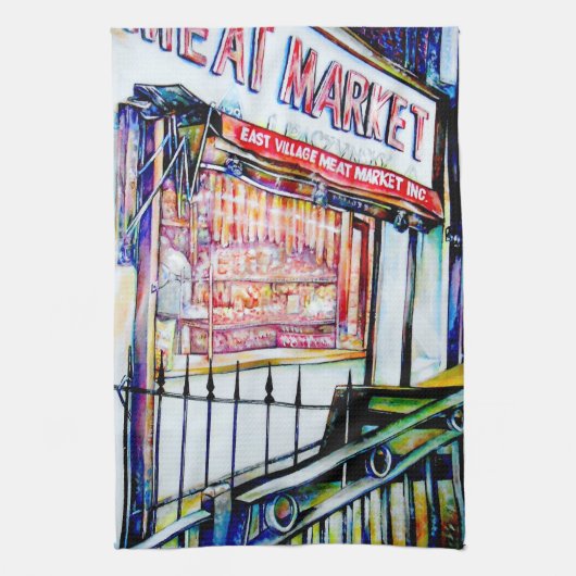 Linge De Cuisine Le jardin de la sagesse de l'East Village (Vertical)