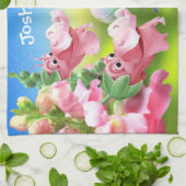 Linge De Cuisine Le jardin fleuri Ladybug Towel Tea Towel. (Plié)