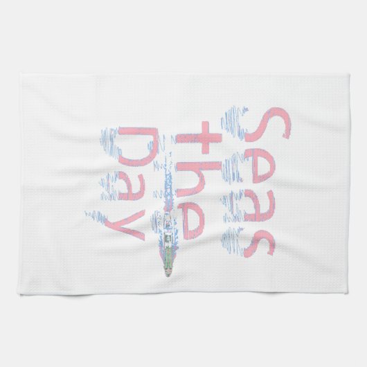 Linge De Cuisine Le Jour des mers (Horizontal)