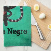 Linge De Cuisine Le jour du chat noir mort (Quart Plié)