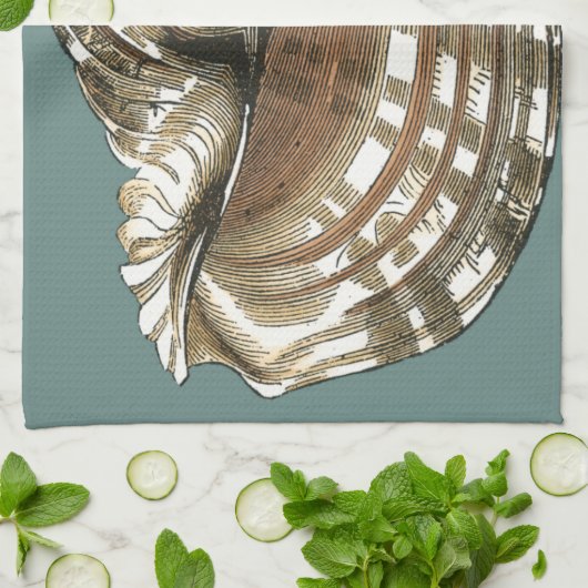 Linge De Cuisine Le joyau de l'océan (Plié)