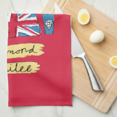 Linge De Cuisine Le jubilé de diamant de la Reine (Quart Plié)