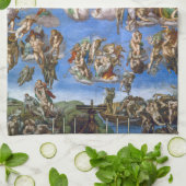 Linge De Cuisine Le jugement Dernier de Michel-Ange (Plié)