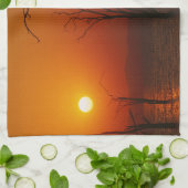 Linge De Cuisine Le lac Kariba (Plié)