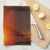 Linge De Cuisine Le lac Kariba (Quart Plié)