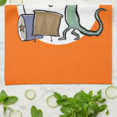 Linge De Cuisine Le lézard de la batterie (Plié)