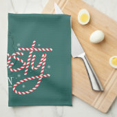 Linge De Cuisine Le logo du Sucre de canne Snowman Frosty (Quart Plié)