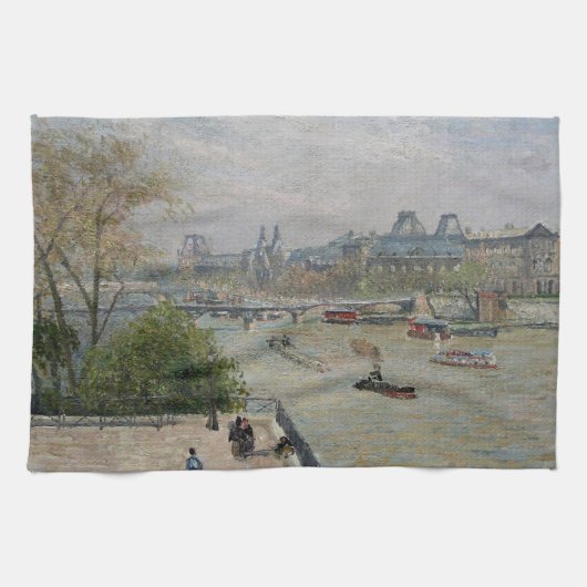 Linge De Cuisine Le Louvre, Camille de printemps Pissarro (Horizontal)