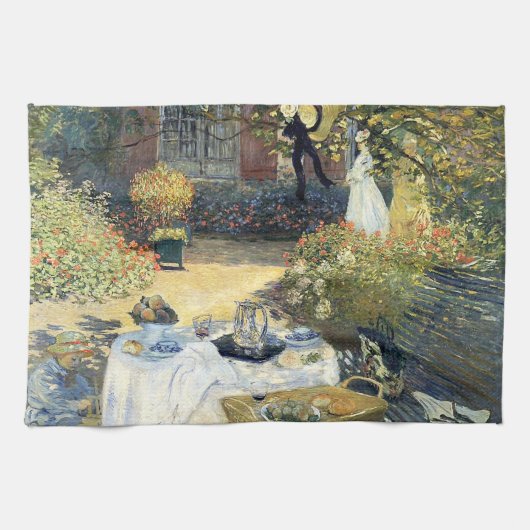 Linge De Cuisine Le Luncheon Claude Monet (Horizontal)