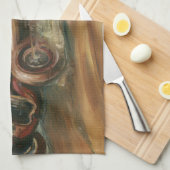 Linge De Cuisine Le Mans Racecar par Ethan Harper (Quart Plié)