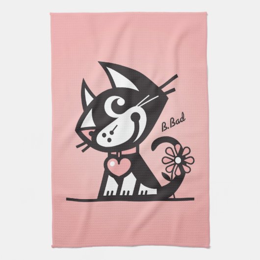 LINGE DE CUISINE LE MAUVAIS KITTY DE BETTY (Vertical)