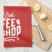 Linge De Cuisine Le Meilleur Café (Quart Plié)