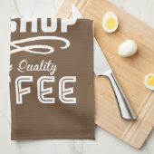 Linge De Cuisine Le Meilleur Café (Quart Plié)