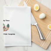 Linge De Cuisine Le meilleur temps en famille est ensemble pendant (Quart Plié)