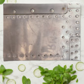 Linge De Cuisine Le métal de l'aviation est en train d'attirer (Plié)