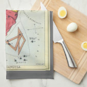 Linge De Cuisine Le miroir de l'Ukraine, la carte céleste de l'astr (Quart Plié)