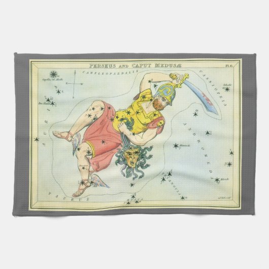 Linge De Cuisine Le miroir de l'Ukraine, la carte céleste de l'astr (Horizontal)