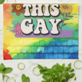 Linge De Cuisine Le Mois de la Fierté Né ce gay (Plié)