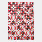 Linge De Cuisine le motif traditionnel roumain du costume ethnique (Vertical)