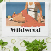 Linge De Cuisine Le New Jersey échoue le ~ Wildwood (Plié)