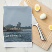 Linge De Cuisine Le New Jersey est génial - Phare de Barnegat (Quart Plié)