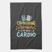 Linge De Cuisine Le Numéro D'Arrêt Comptable Est Mon Cardio (Vertical)