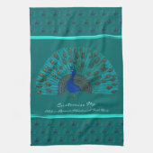 Linge De Cuisine Le paon (Vertical)