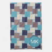 Linge De Cuisine Le paon sur la plage (Vertical)