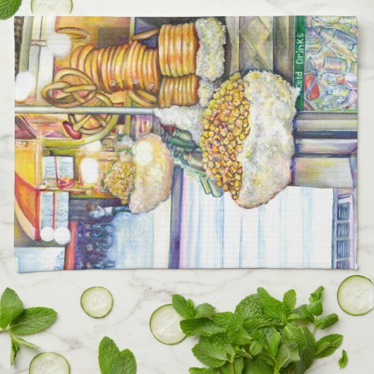 Linge De Cuisine Le paradis de la charrue (Plié)