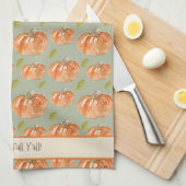 Linge De Cuisine Le Patch Citrouille "Happy Fall Ya'll" (Quart Plié)