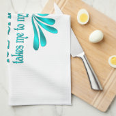 Linge De Cuisine Le patin à glace, un endroit heureux (Quart Plié)