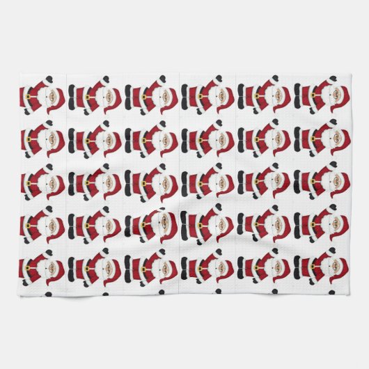 Linge De Cuisine Le Père Noël est en route (Horizontal)