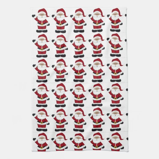 Linge De Cuisine Le Père Noël est en route (Vertical)