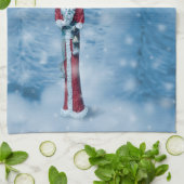 Linge De Cuisine Le Père Noël : les années maigres (Plié)