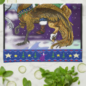 Linge De Cuisine Le père noël mythique (Plié)