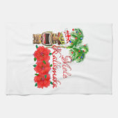 Linge De Cuisine Le Père Noël Tiki Mele Kalikimaka (Horizontal)