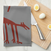 Linge De Cuisine Le Pérou dessine des géoglyphes (Quart Plié)