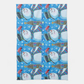 Linge De Cuisine Le Petit Snowman (Vertical)