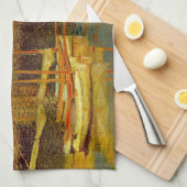 Linge De Cuisine Le Pont à Argenteuil par Claude Monet (Quart Plié)