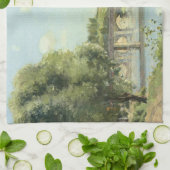 Linge De Cuisine Le Pont Du Chemin De Fer Camille Pissarro (Plié)