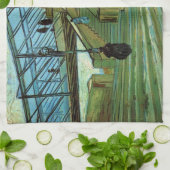 Linge De Cuisine Le pont Trinquetaille par Vincent van Gogh (Plié)