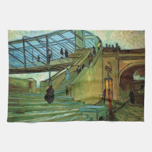 Linge De Cuisine Le pont Trinquetaille par Vincent van Gogh