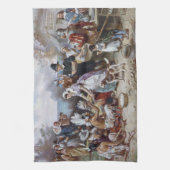 Linge De Cuisine Le premier Thanksgiving par Jean Ferris c. 1912 (Vertical)