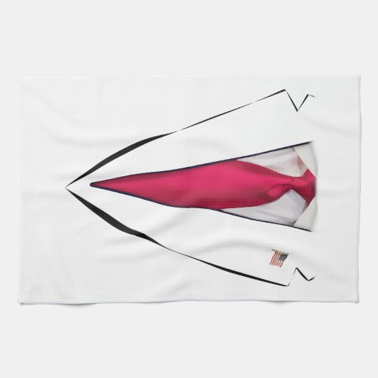 Linge De Cuisine Le président américain Trump suit (Horizontal)