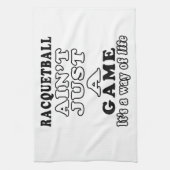 Linge De Cuisine Le racquetball n'est pas simplement un jeu que (Vertical)